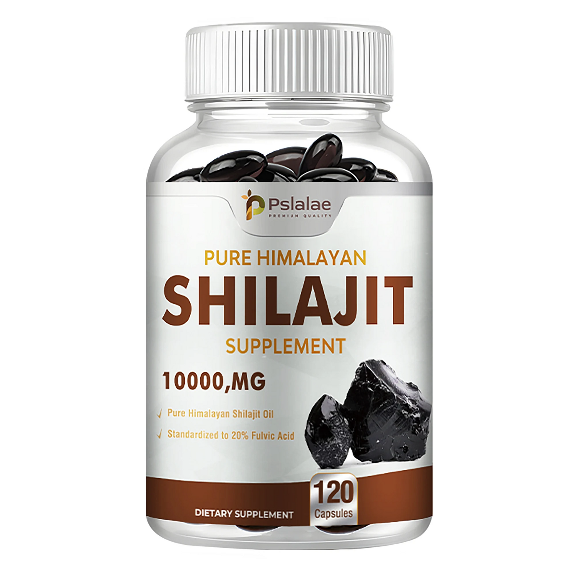 Shilajit Capsules 120ct – Natural Energy & Detox Support