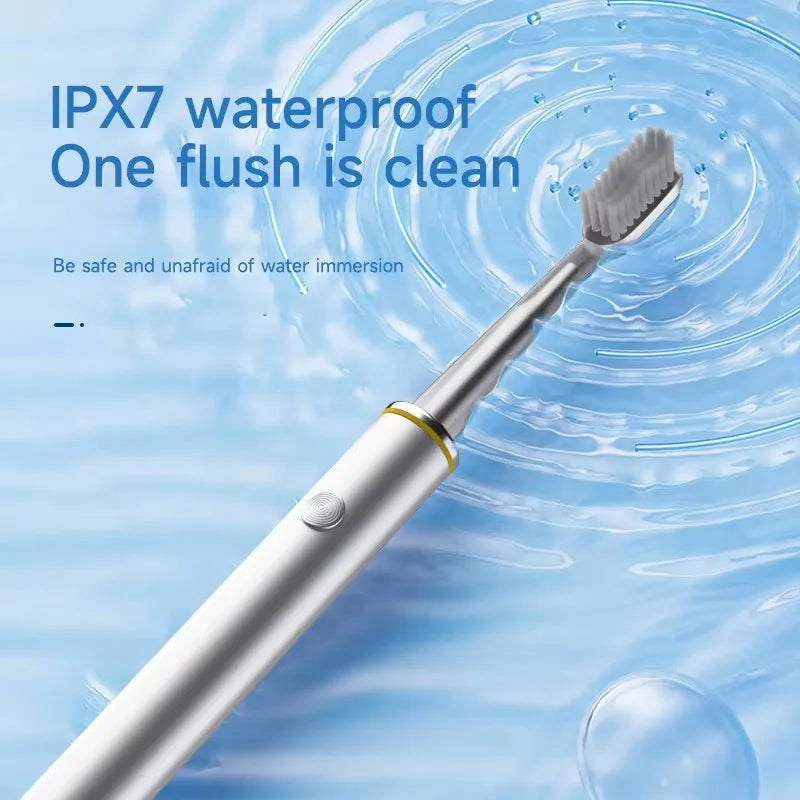 Slim Electric Toothbrush for Women, Soft DuPont Bristles, Rechargeable