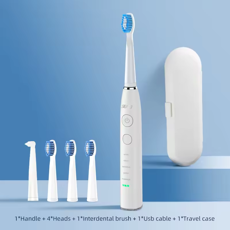Sonic Electric Toothbrush – 5 Modes, 360‑Day Battery