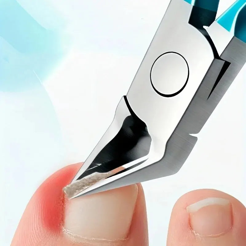 Stainless Steel Ingrown Toenail Clipper, Heavy-Duty Nail Nipper for Thick Nails