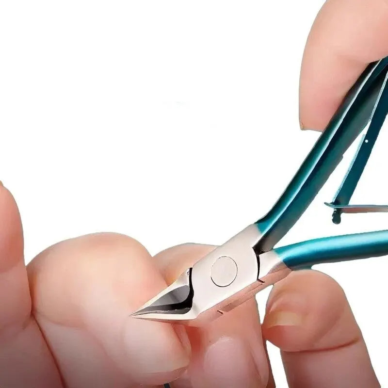 Stainless Steel Ingrown Toenail Clipper, Heavy-Duty Nail Nipper for Thick Nails