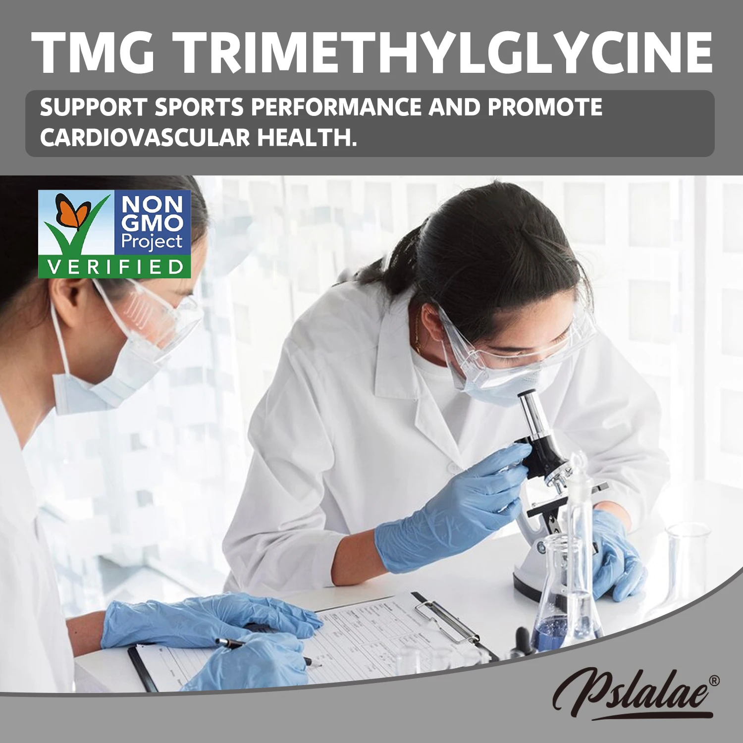 TMG Trimethylglycine – Betaine Anhydrous Supplement | Liver & Heart Health Support | Muscle Recovery | Gluten-Free, Non-GMO, 100 Capsules