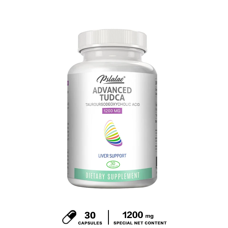 TUDCA Liver Support Supplement – Advanced Bile Salt Formula for Detox, Gut Health, Cholesterol & Gallbladder Support – Natural Liver Cleanse for Men & Women