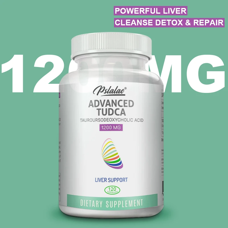 TUDCA Liver Support Supplement – Advanced Bile Salt Formula for Detox, Gut Health, Cholesterol & Gallbladder Support – Natural Liver Cleanse for Men & Women