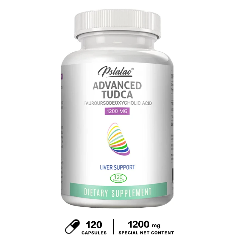 TUDCA Liver Support Supplement – Advanced Bile Salt Formula for Detox, Gut Health, Cholesterol & Gallbladder Support – Natural Liver Cleanse for Men & Women