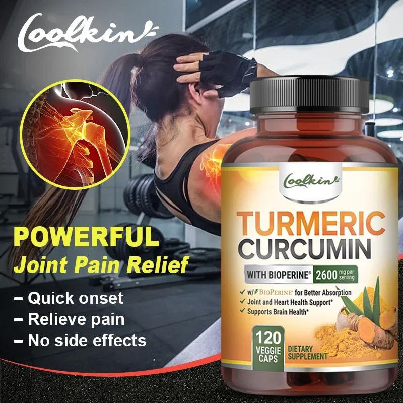 Triple Strength Turmeric Capsules – 95% Curcumin + BioPerine