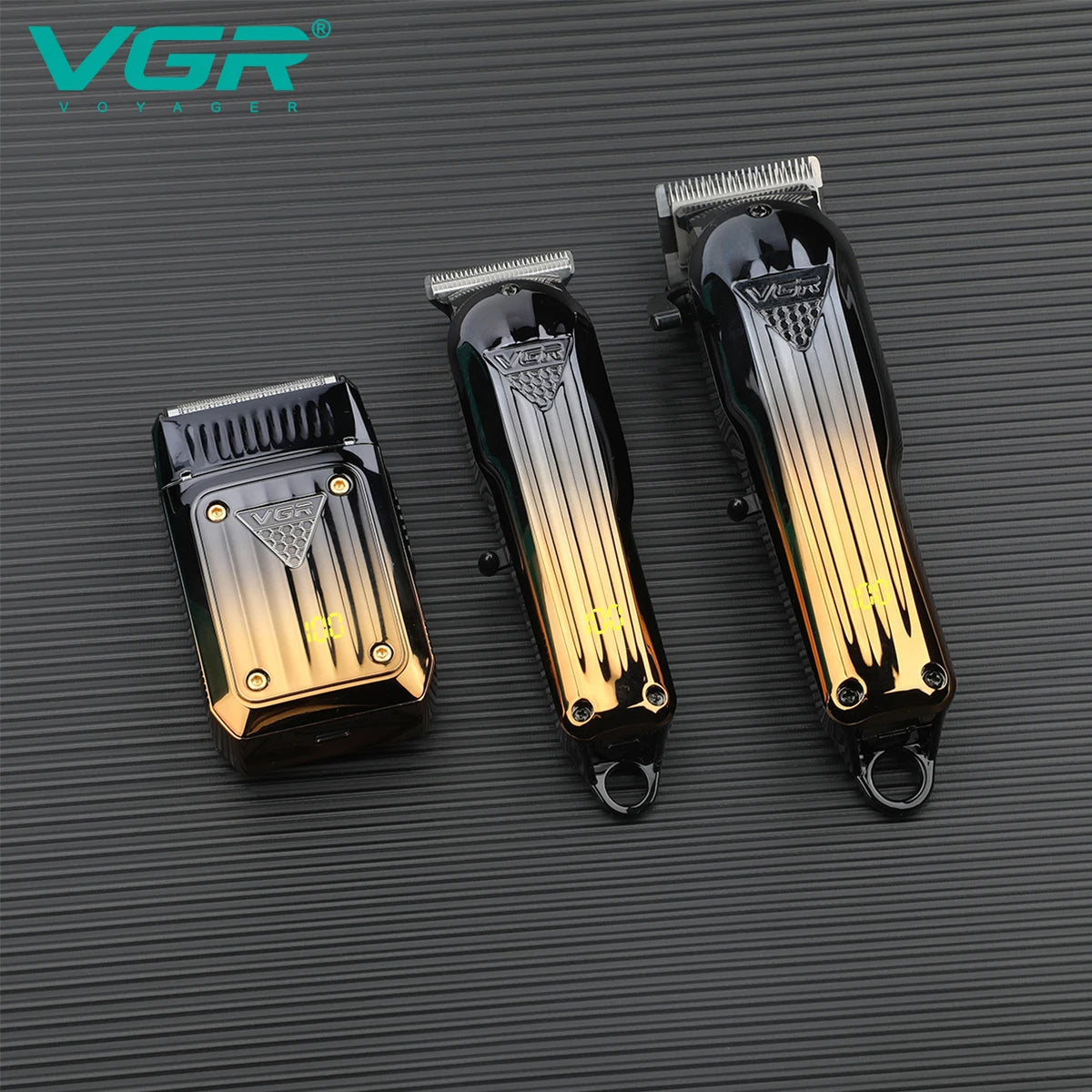 VGR V-644 Hair Clipper Set, Gradient Trimmer & Shaver, Rechargeable