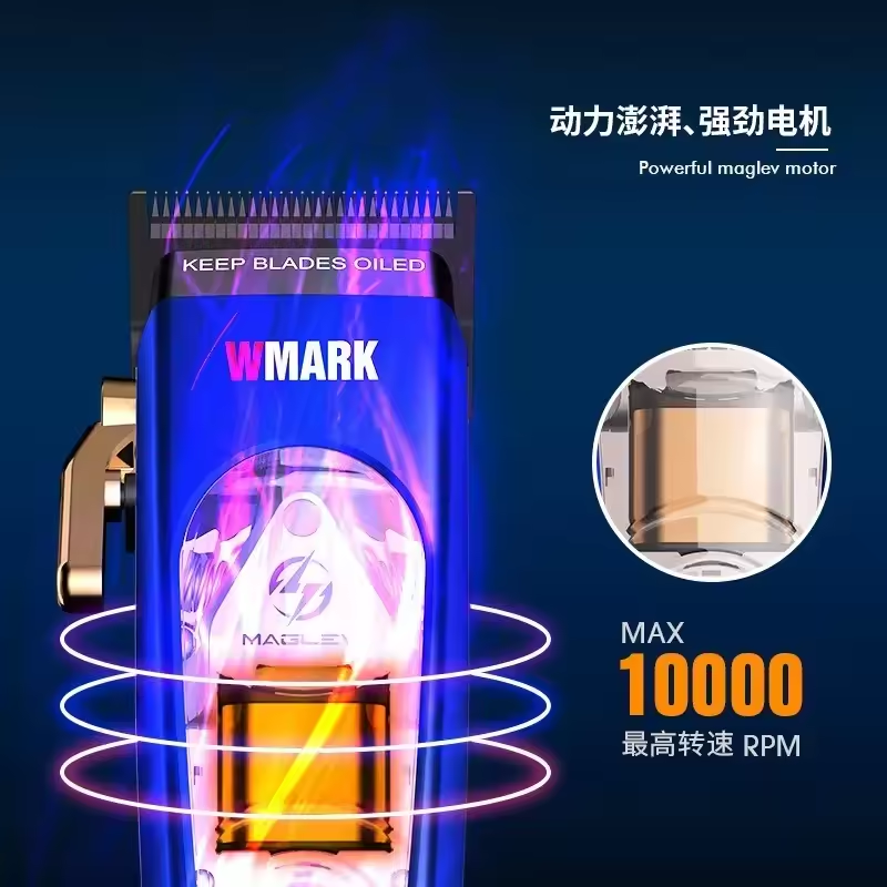 WMARK Hair Clippers 10000RPM, Pro Trimmer Set for Men