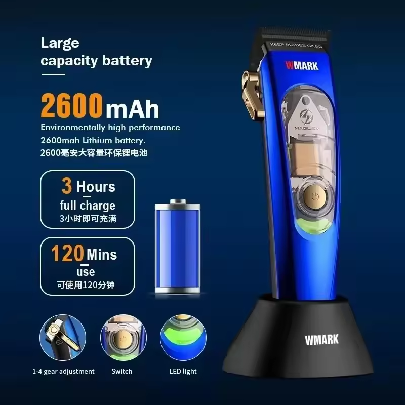 WMARK Hair Clippers 10000RPM, Pro Trimmer Set for Men