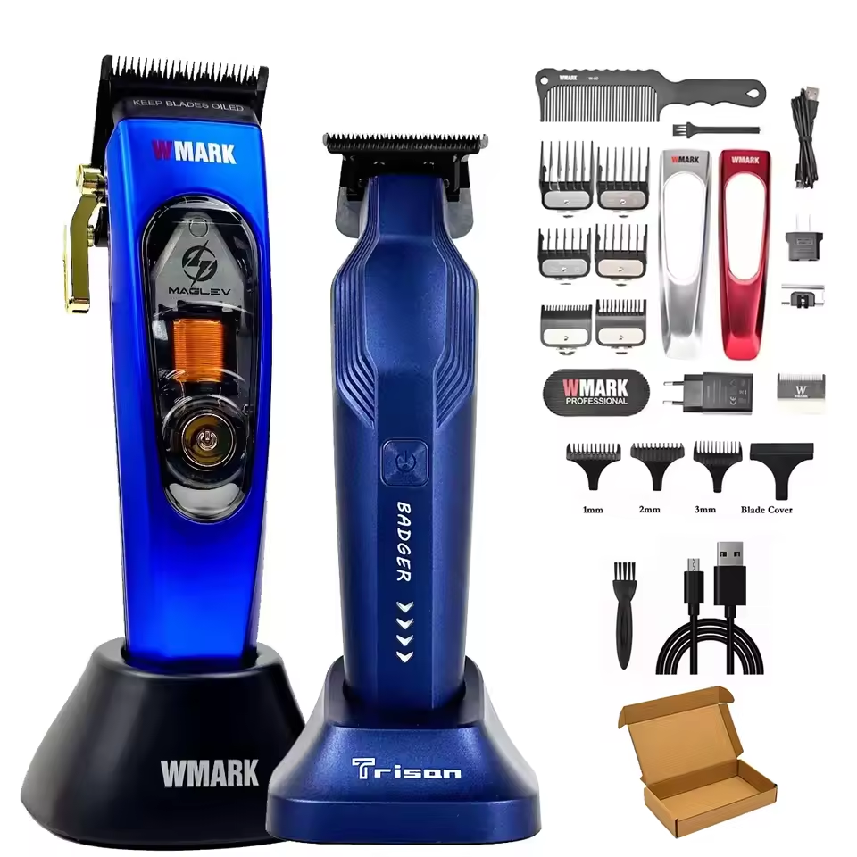 WMARK Hair Clippers 10000RPM, Pro Trimmer Set for Men
