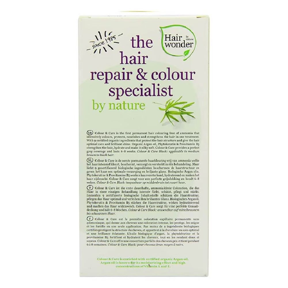 HAIR WONDER Colour & Care Organic #5.35 Chocolate Brown (For Beautiful And Glamorous Colour, Healthy, Strong And Silky Soft Hair) 100ml