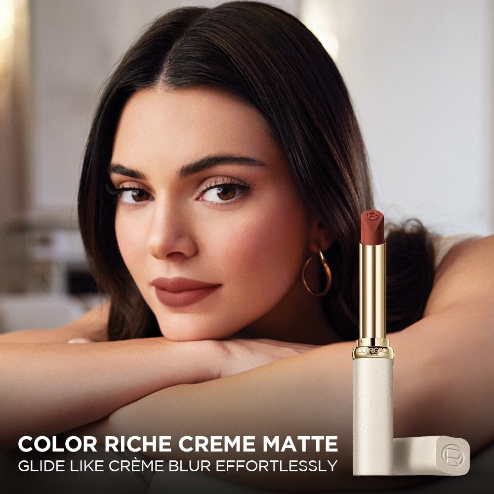 L'OREAL PARIS MAKEUP Color Riche Creme Matte Lipstick 196 Wild Brown 1s