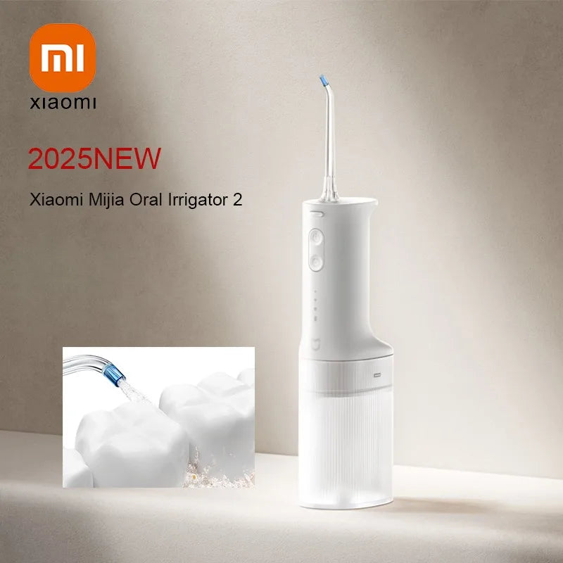 Xiaomi Mijia Oral Irrigator 2 – 200ml, 3 Modes, USB-C, 2 Tips