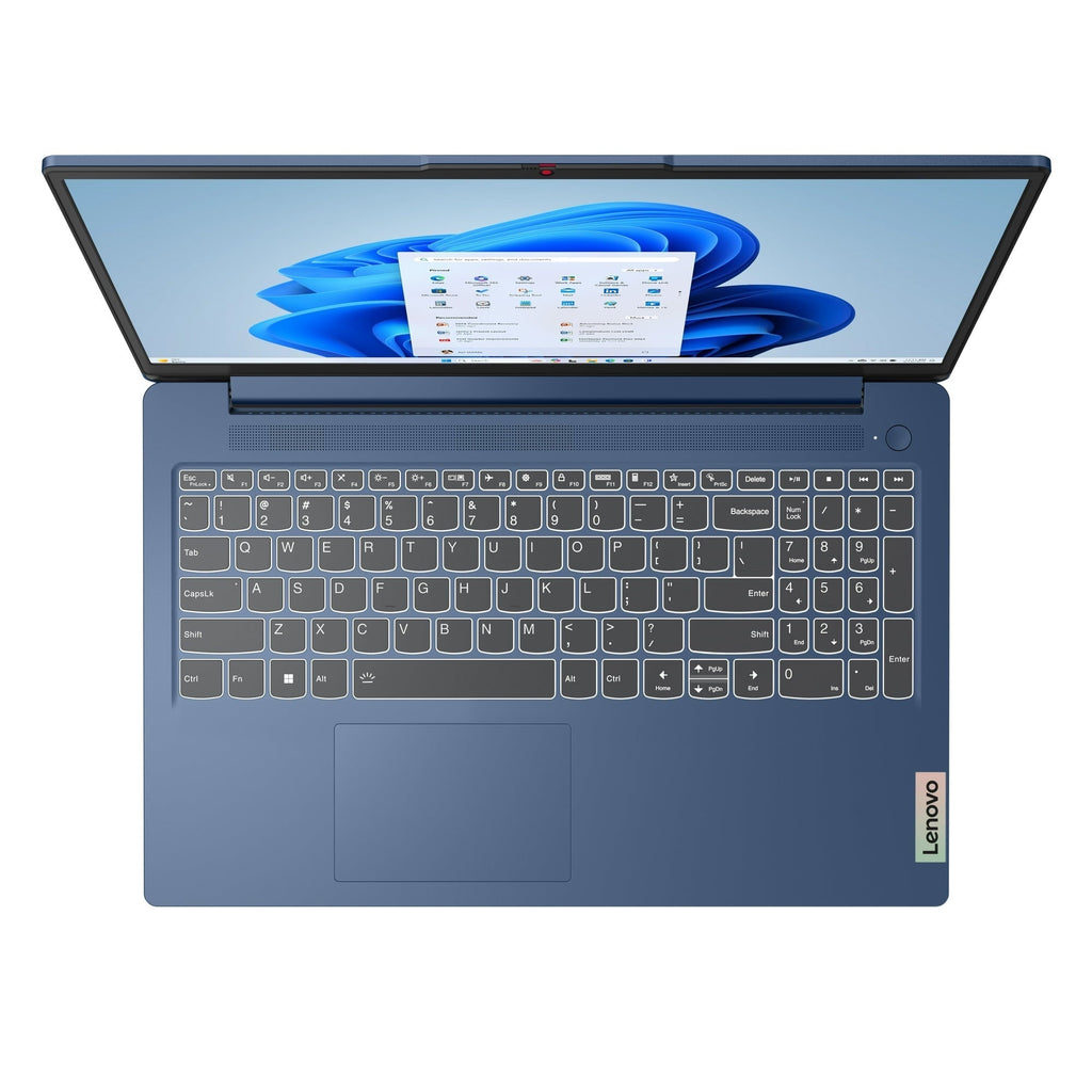 Lenovo IdeaPad Slim 3i 15.6" Laptop, Intel Core i3-N305, 8GB RAM, 256 SSD, Abyss Blue