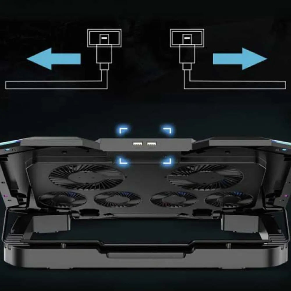 Conceptronic THYIA01B 17´´ RGB Laptop Gaming Cooling Base
