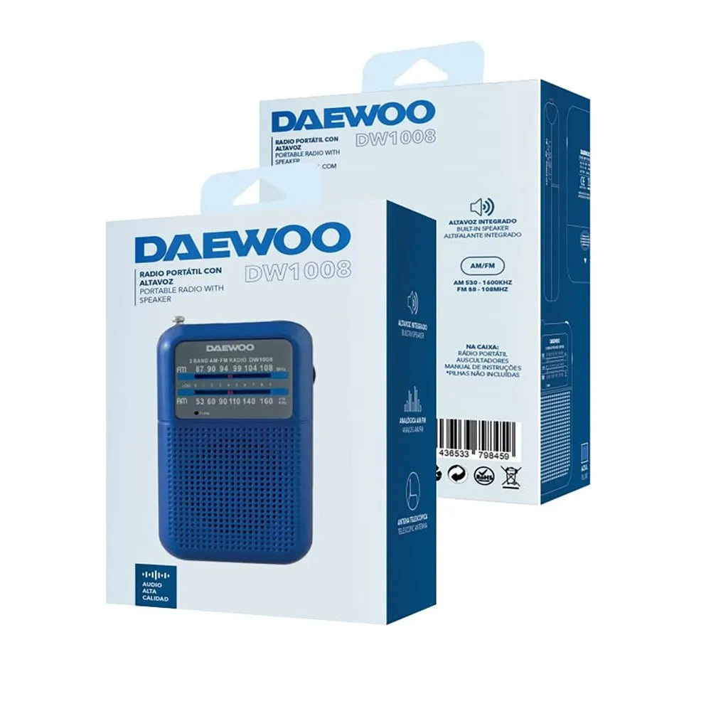 Daewoo DW1008BL portable radio