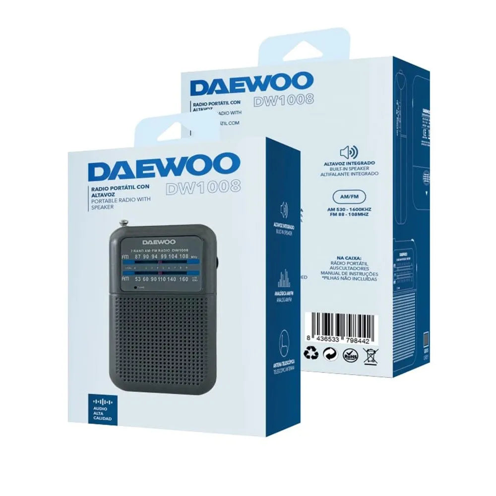Daewoo DW1008GR portable radio