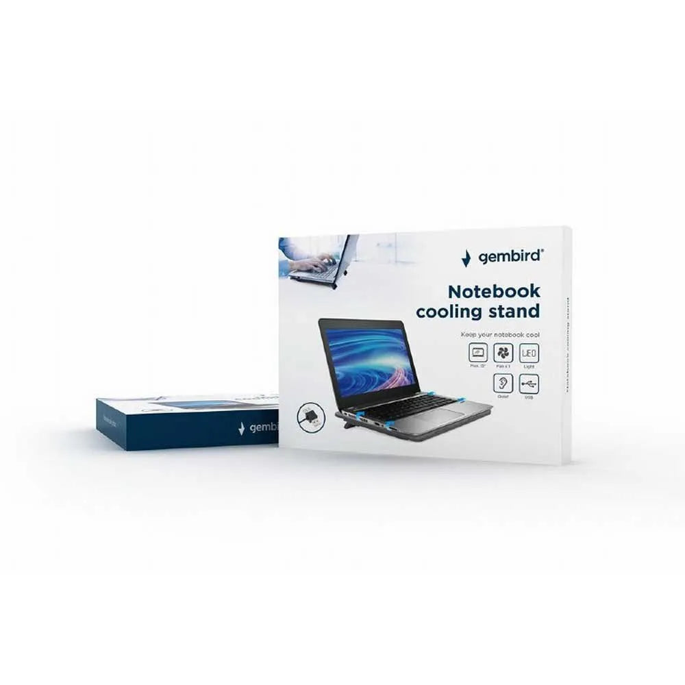 Gembird NBS-1F15-04 15´´ Laptop Gaming Cooling Base