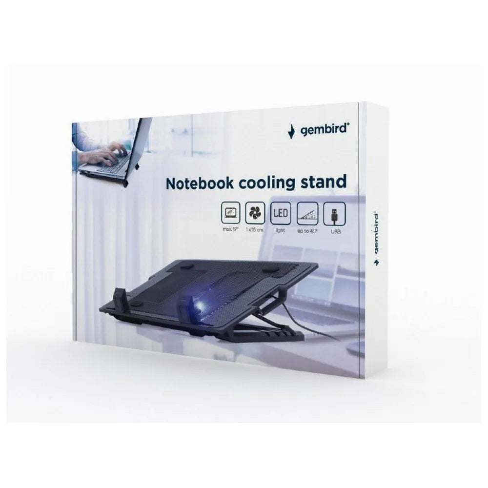 Gembird NBS-1F17T-01 17´´ Laptop Cooling Base
