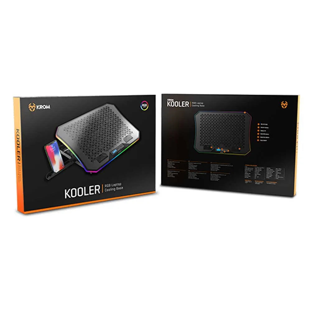 Krom Kooler RGB Laptop Cooling Base