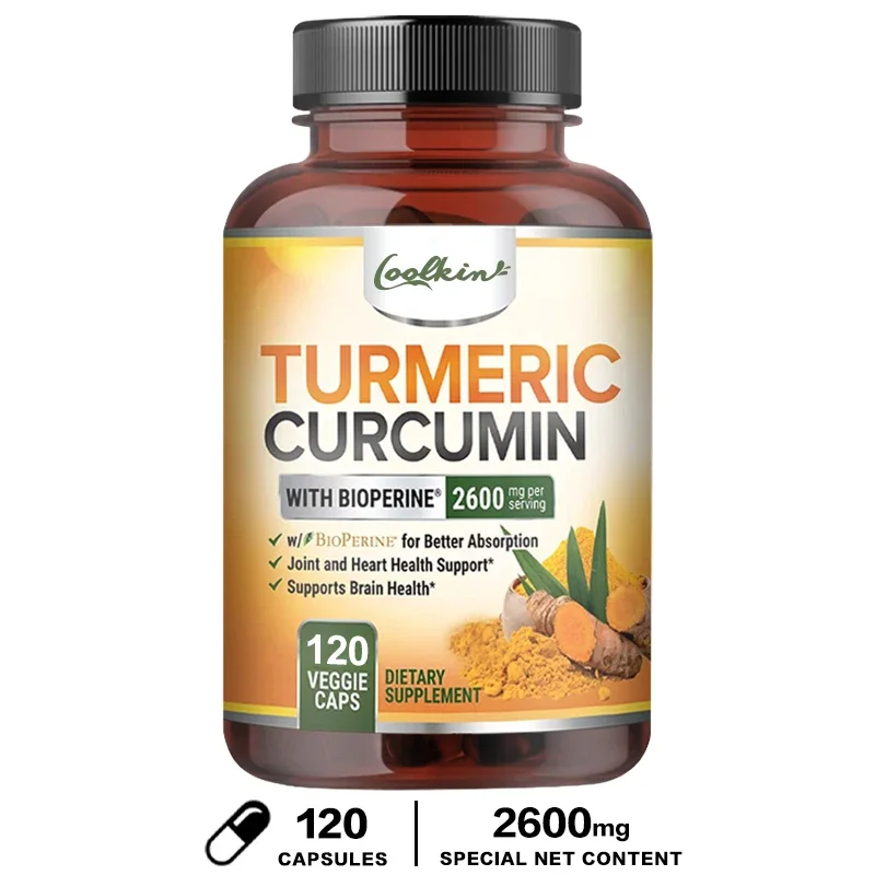 Triple Strength Turmeric Capsules – 95% Curcumin + BioPerine