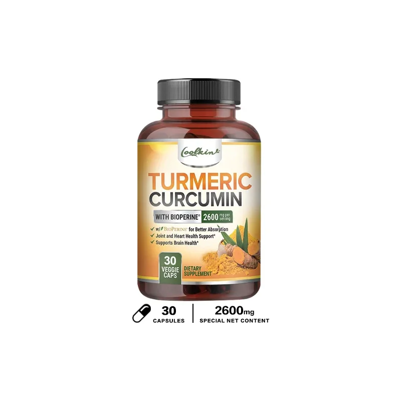 Triple Strength Turmeric Capsules – 95% Curcumin + BioPerine